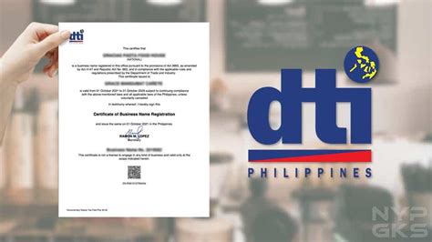 How to register your online business to DTI .